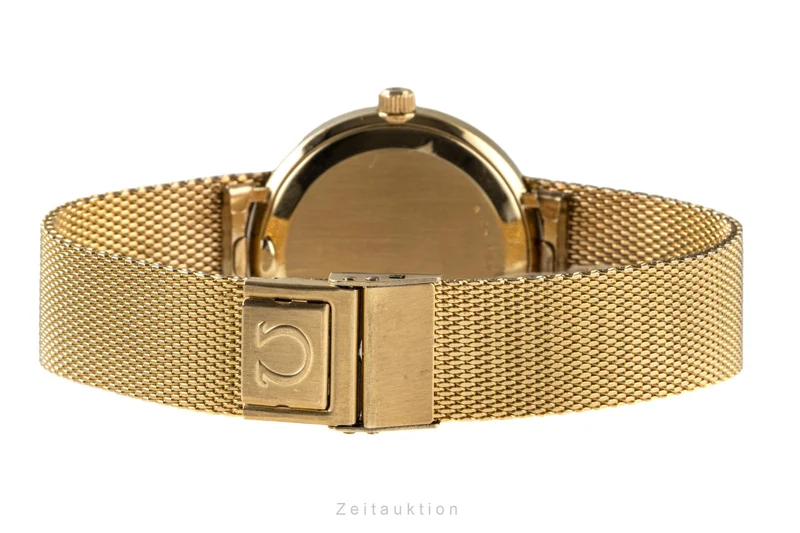 Omega De Ville gold-plated quartz men's watch 3910015.1/1910034.1 [2207358]