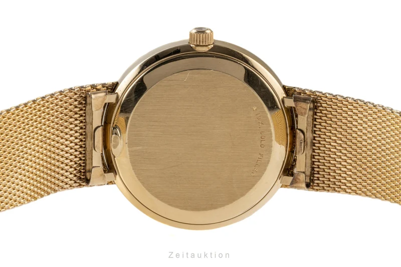 Omega De Ville gold-plated quartz men's watch 3910015.1/1910034.1 [2207358]