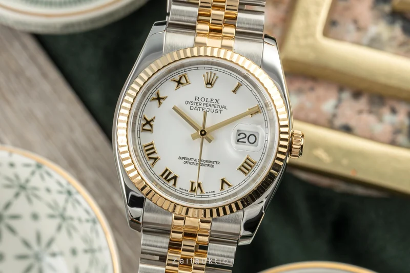 Rolex Datejust steel / gold automatic men's watch 116233 [2207357]