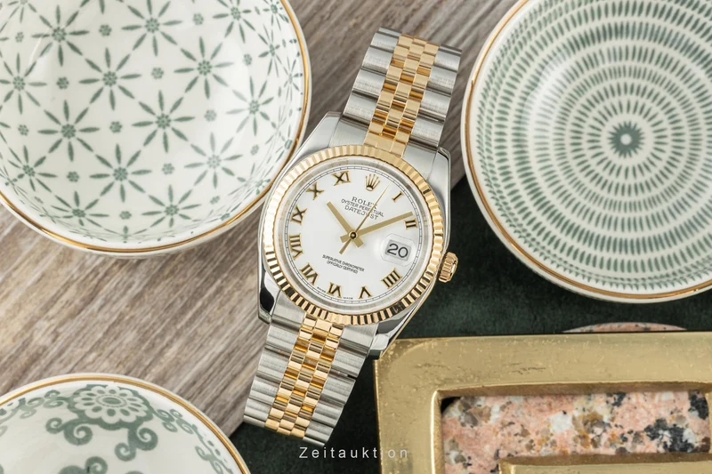 Rolex Datejust steel / gold automatic men's watch 116233 [2207357]