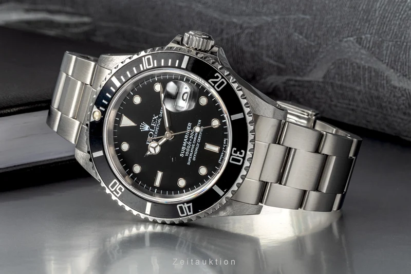Rolex Submariner steel automatic men's watch 16610 [2207349]
