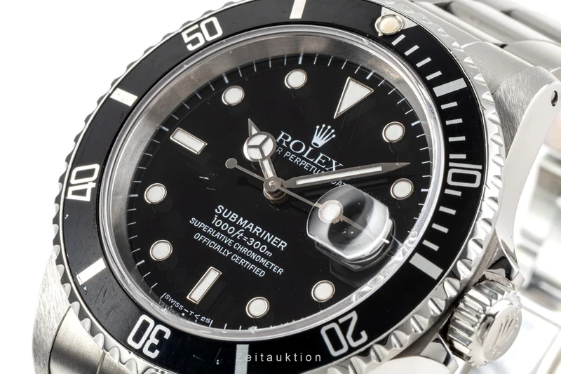 Rolex Submariner steel automatic men's watch 16610 [2207349]