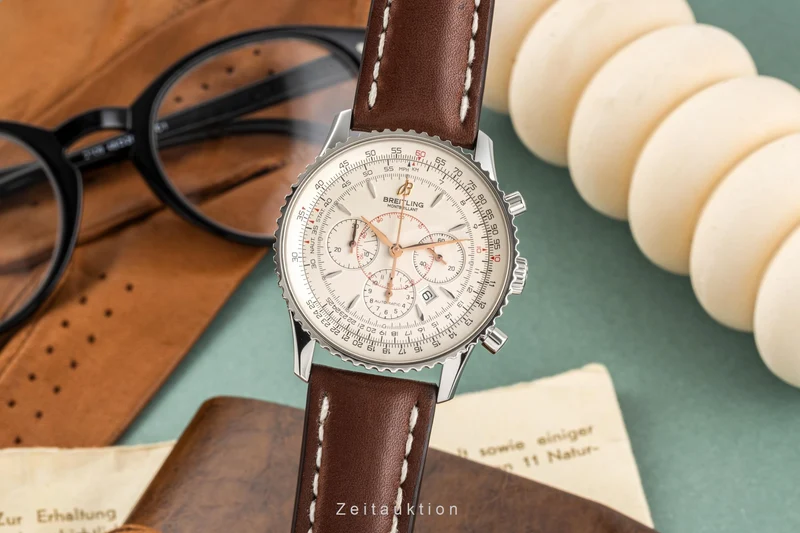 Breitling Montbrillant chronograph steel automatic men's watch A41370 [2207340]