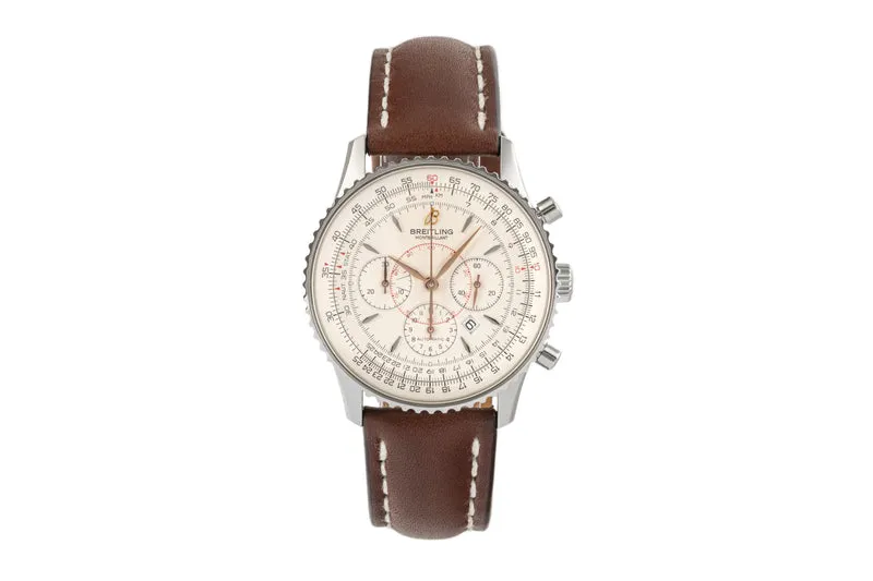 Breitling Montbrillant chronograph steel automatic men's watch A41370 [2207340]