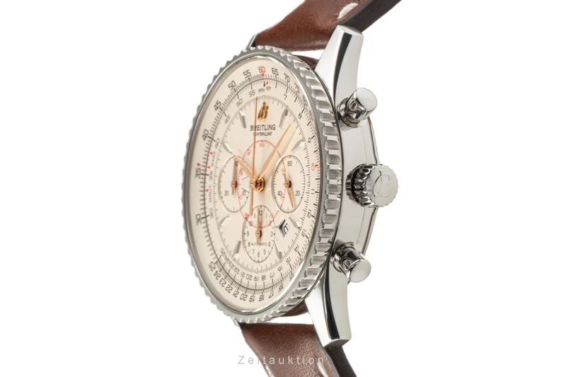 Breitling Montbrillant chronograph steel automatic men's watch A41370 [2207340]