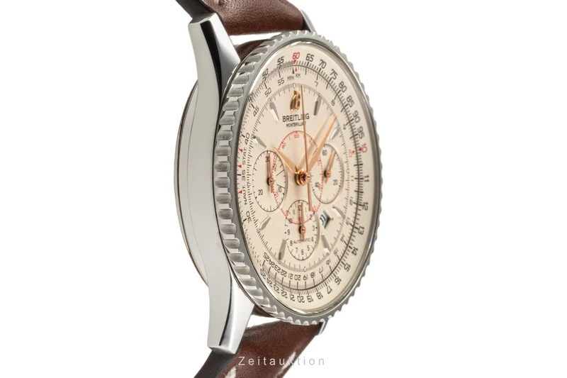 Breitling Montbrillant chronograph steel automatic men's watch A41370 [2207340]