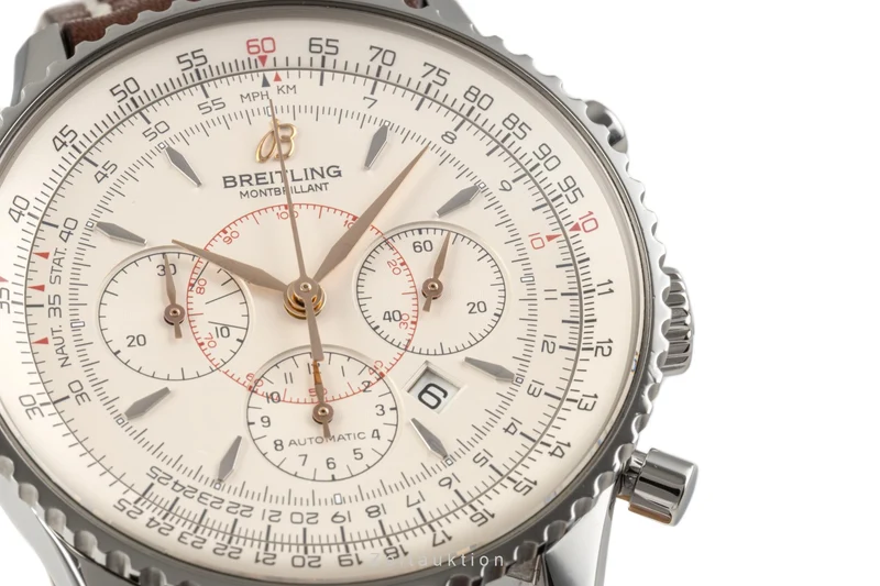 Breitling Montbrillant chronograph steel automatic men's watch A41370 [2207340]