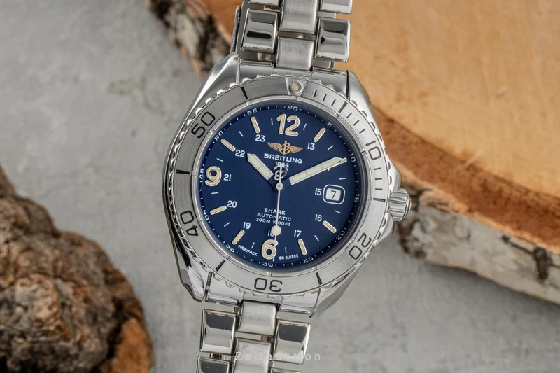 Breitling Shark steel automatic men's watch A17605 [2207331]