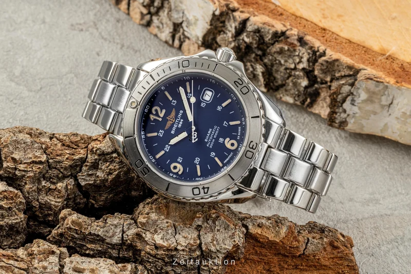 Breitling Shark steel automatic men's watch A17605 [2207331]