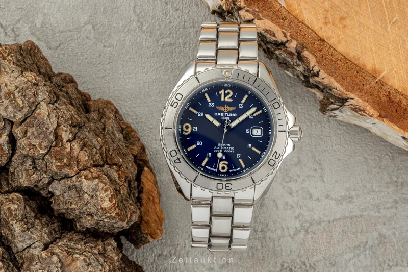 Breitling Shark steel automatic men's watch A17605 [2207331]