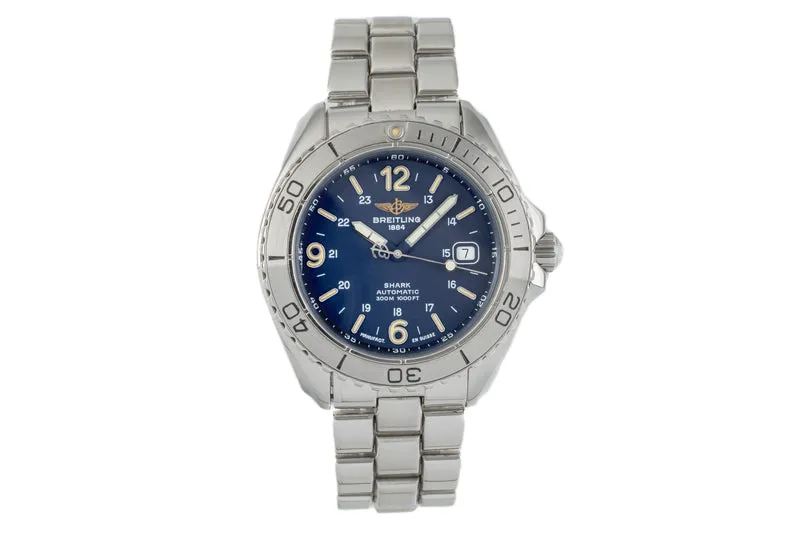 Breitling Shark steel automatic men's watch A17605 [2207331]