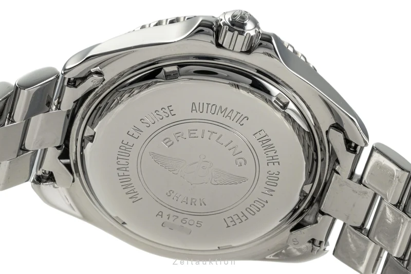 Breitling Shark steel automatic men's watch A17605 [2207331]