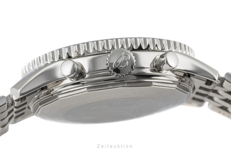 Breitling Montbrillant Datora chronograph steel automatic men's watch A21330 LP: 9150EUR [2207325]