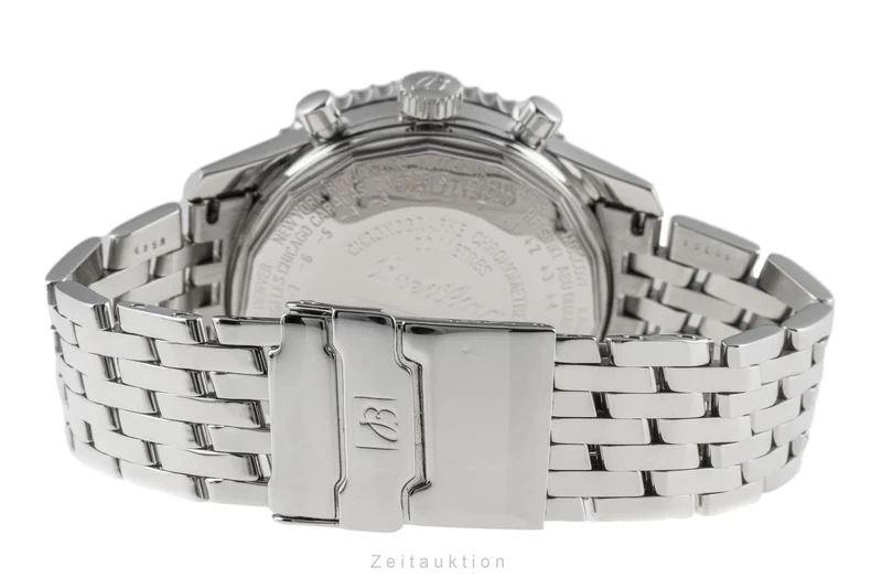Breitling Montbrillant Datora chronograph steel automatic men's watch A21330 LP: 9150EUR [2207325]