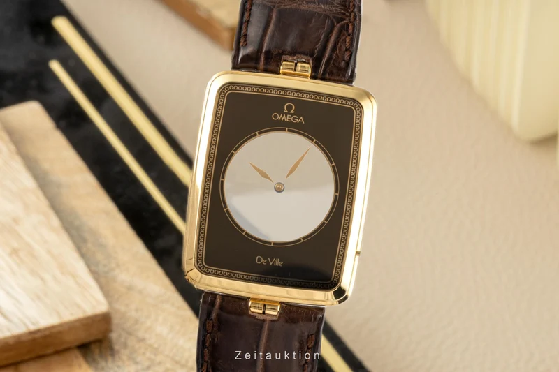 Omega La Magique 18 ct gold quartz men's watch 191.8523Z [2207301]