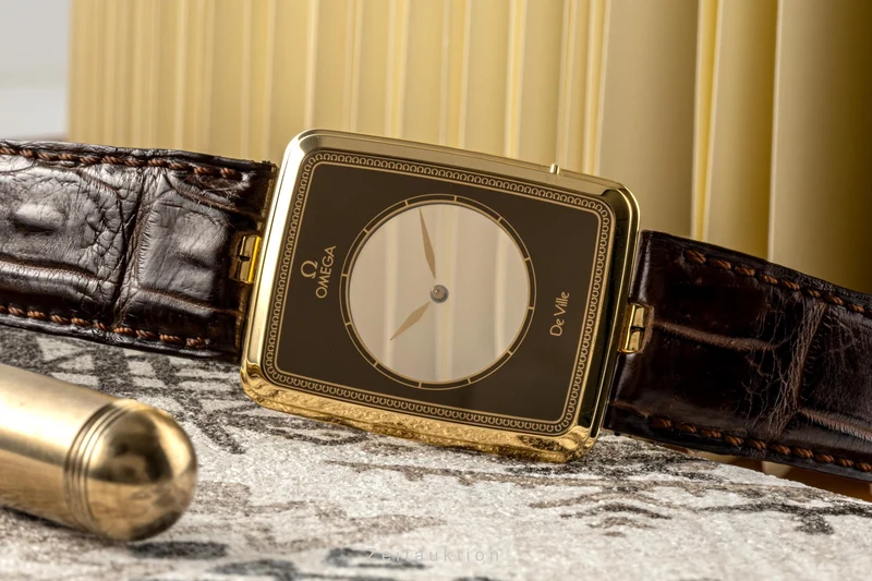Omega La Magique 18 ct gold quartz men's watch 191.8523Z [2207301]