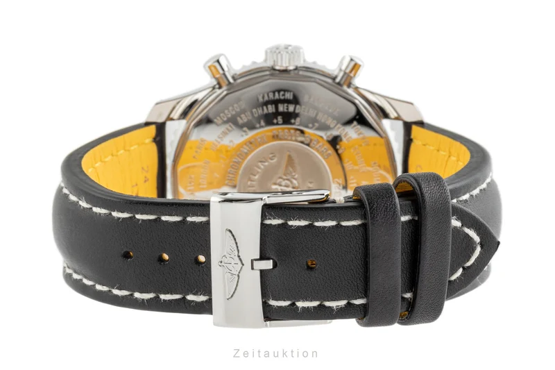 Breitling Navitimer World chronograph steel automatic men's watch A24322 LP: 8900EUR [2207271]