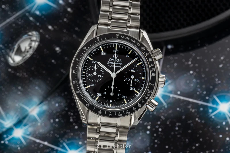 Omega Speedmaster chronograph steel automatic men's watch 3510.50.00 [2207200]