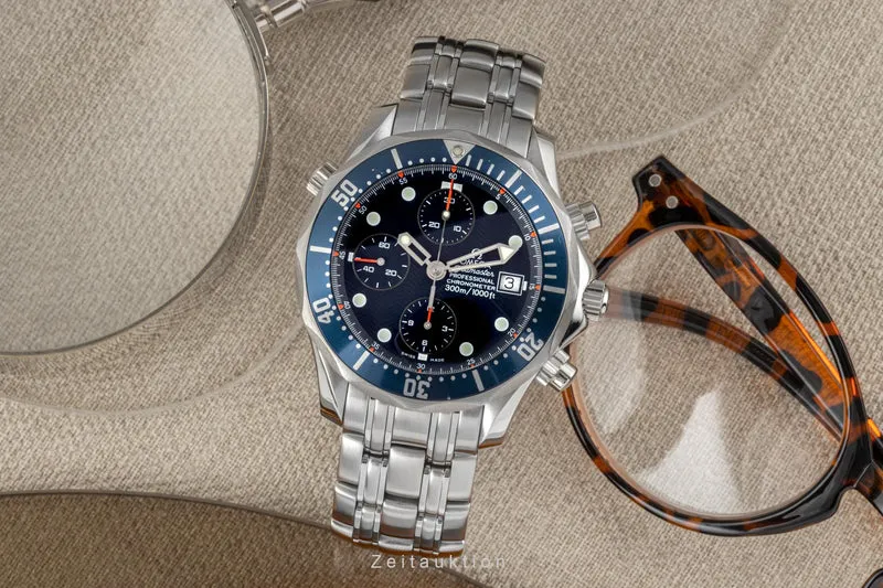 Omega Seamaster chronograph steel automatic men's watch 178.0514, 378.0514, 2599.80.00 LP: 9100EUR [2207187]