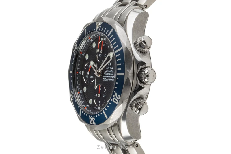 Omega Seamaster chronograph steel automatic men's watch 178.0514, 378.0514, 2599.80.00 LP: 9100EUR [2207187]