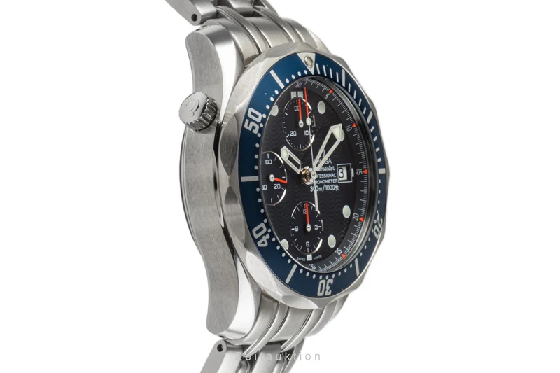 Omega Seamaster chronograph steel automatic men's watch 178.0514, 378.0514, 2599.80.00 LP: 9100EUR [2207187]