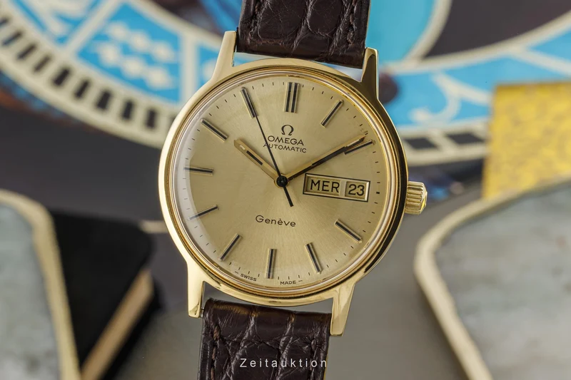 Omega Geneve gold-plated automatic men's watch 166.0117 [2207178]