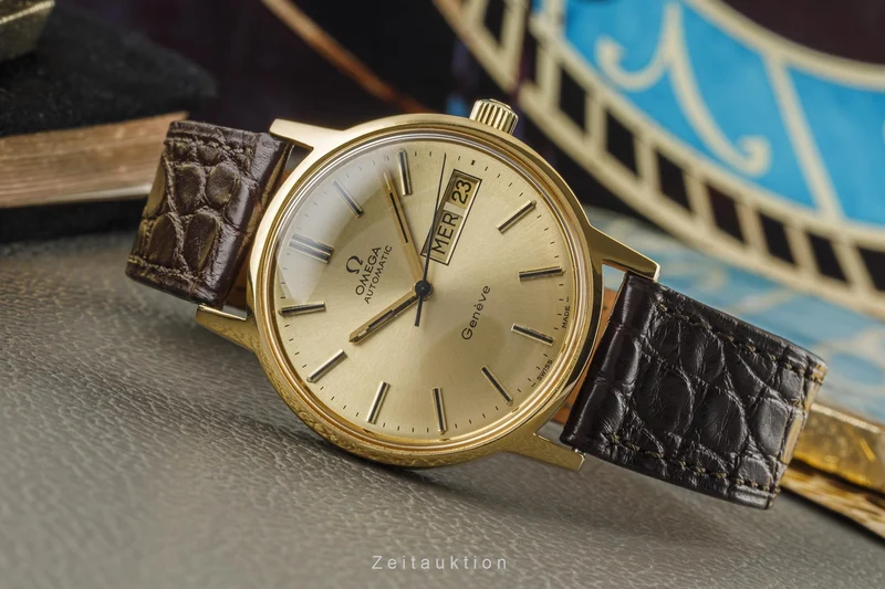 Omega Geneve gold-plated automatic men's watch 166.0117 [2207178]