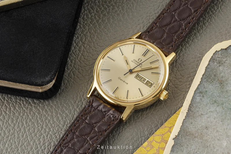 Omega Geneve gold-plated automatic men's watch 166.0117 [2207178]