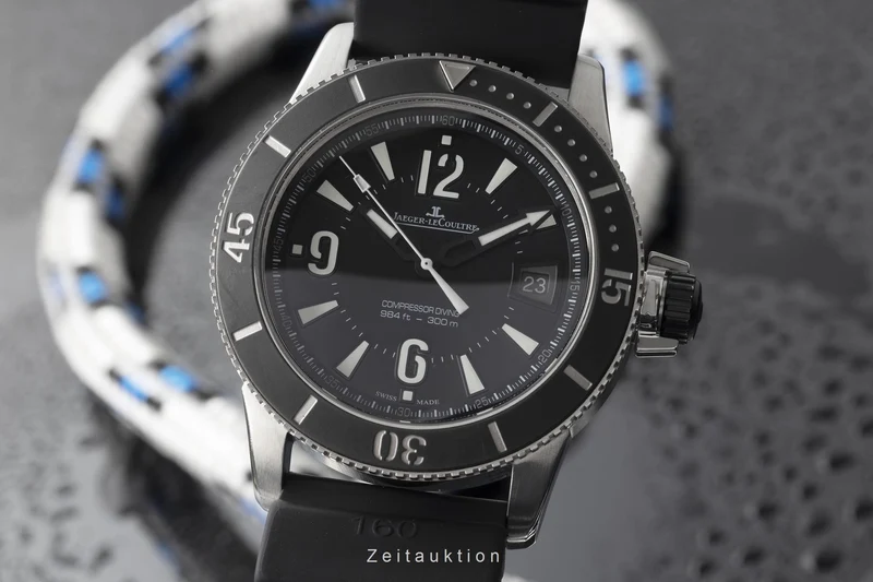 Jaeger LeCoultre Master Compressor steel automatic men's watch Q2018470, 1628.37 Limited [2207126]