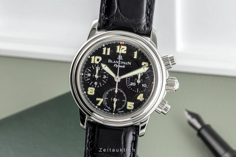 Blancpain Leman chronograph steel automatic men's watch 2385F [2207065]