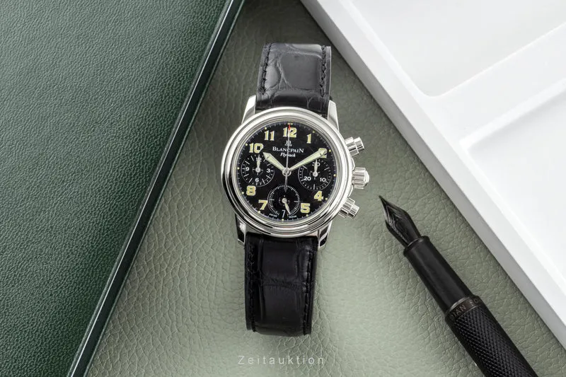 Blancpain Leman chronograph steel automatic men's watch 2385F [2207065]