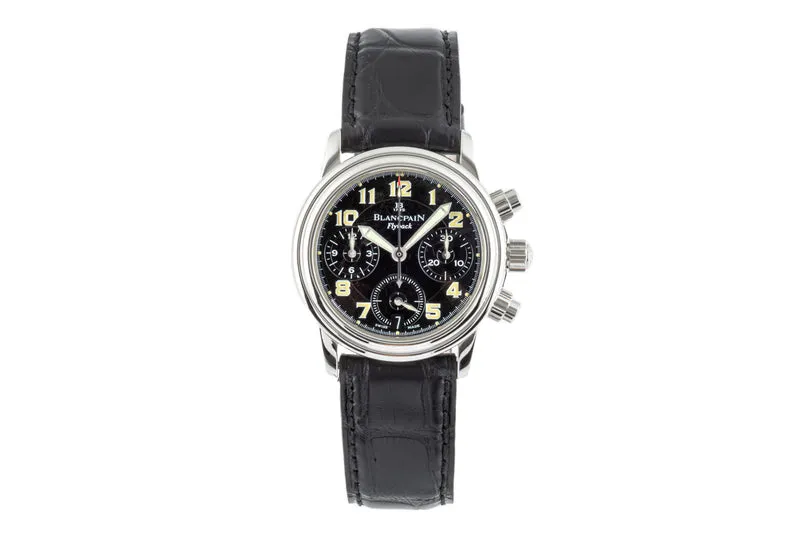 Blancpain Leman chronograph steel automatic men's watch 2385F [2207065]