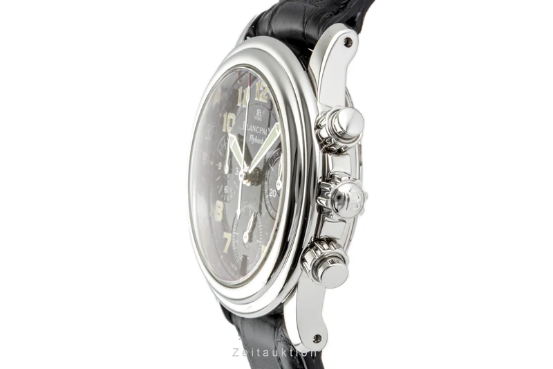 Blancpain Leman chronograph steel automatic men's watch 2385F [2207065]