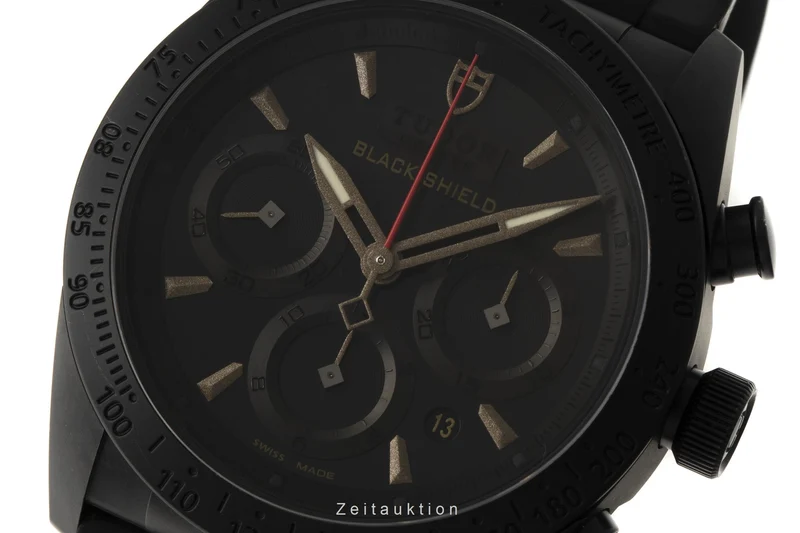 Tudor Black Shield chronograph ceramic automatic men's watch 42000C [2207060]