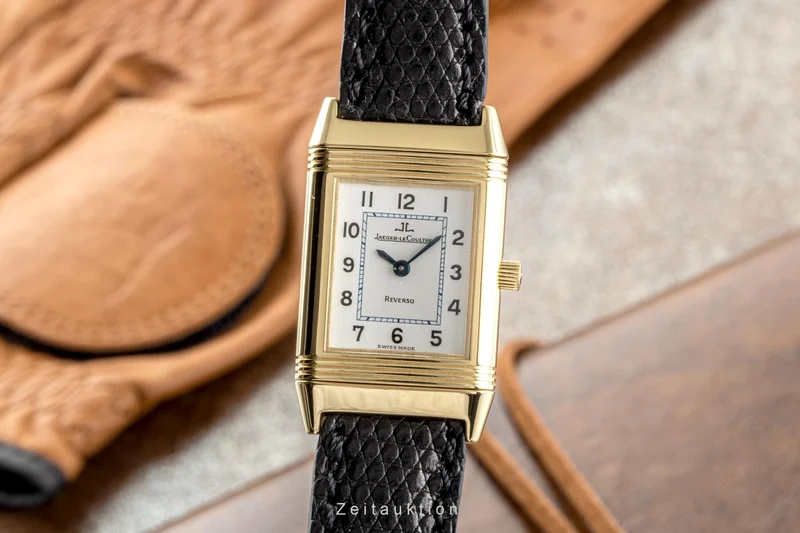 Jaeger LeCoultre Reverso 18 ct gold manual winding women's watch 260.1.86 [2207052]