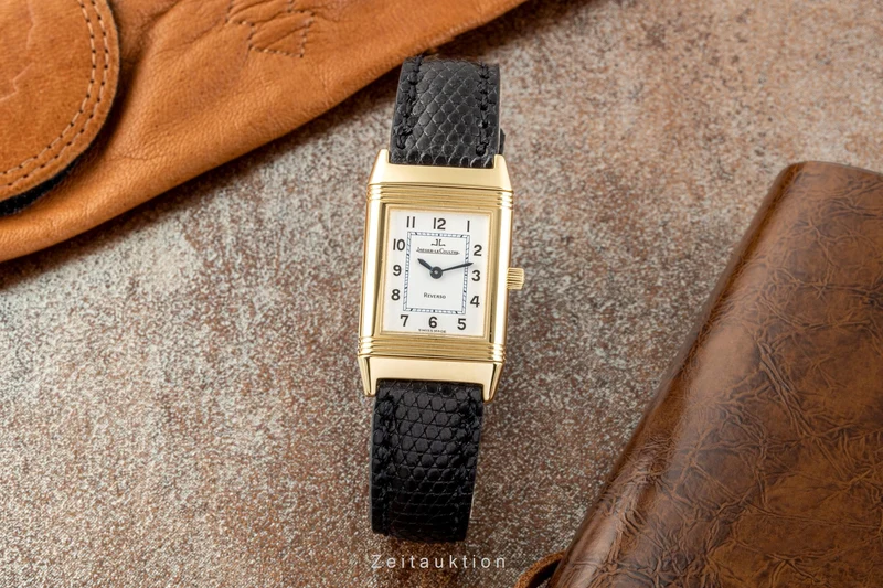 Jaeger LeCoultre Reverso 18 ct gold manual winding women's watch 260.1.86 [2207052]