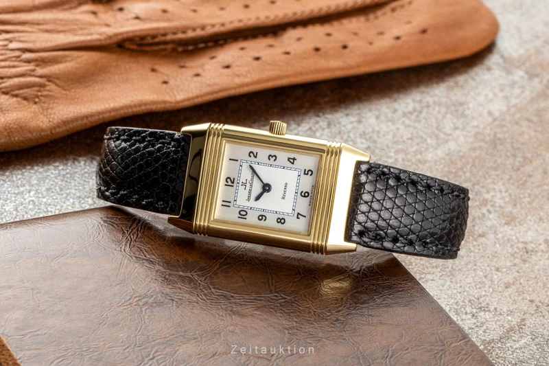 Jaeger LeCoultre Reverso 18 ct gold manual winding women's watch 260.1.86 [2207052]