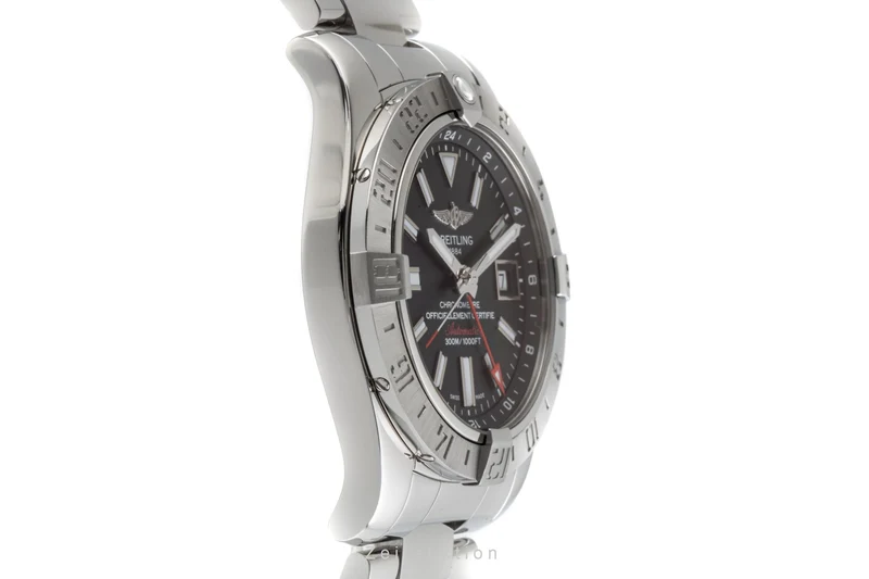 Breitling Avenger II GMT steel automatic men's watch A32390 LP: 3960EUR [2207039]
