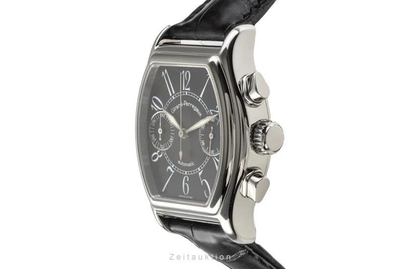 Girard Perregaux Richeville chronograph steel automatic men's watch 2750 LP: 3320EUR [2206983]