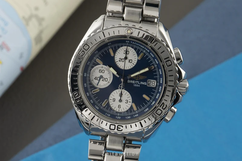 Breitling Shark chronograph steel automatic men's watch A13051 [2207016]
