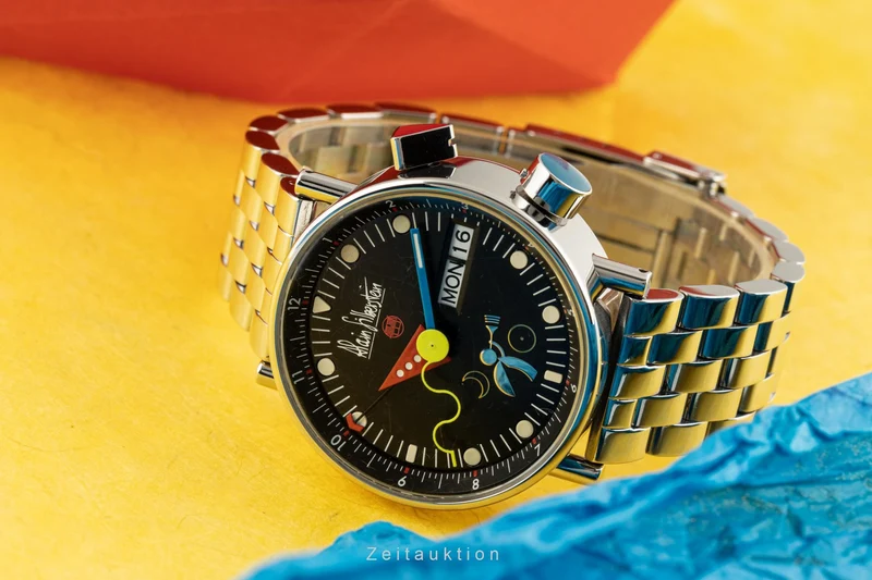 Alain Silberstein Le Reveil steel automatic men's watch Limited [2206985]