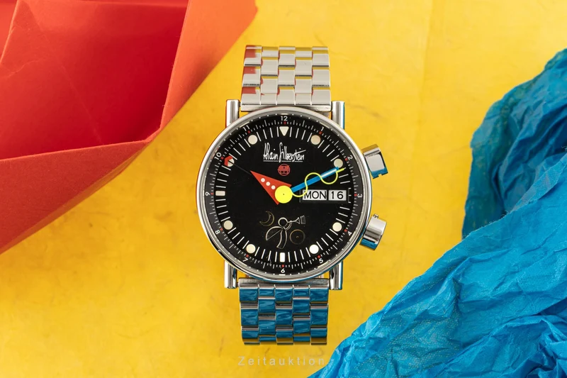 Alain Silberstein Le Reveil steel automatic men's watch Limited [2206985]