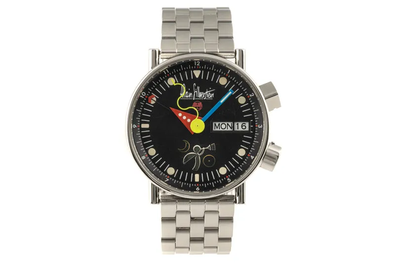 Alain Silberstein Le Reveil steel automatic men's watch Limited [2206985]