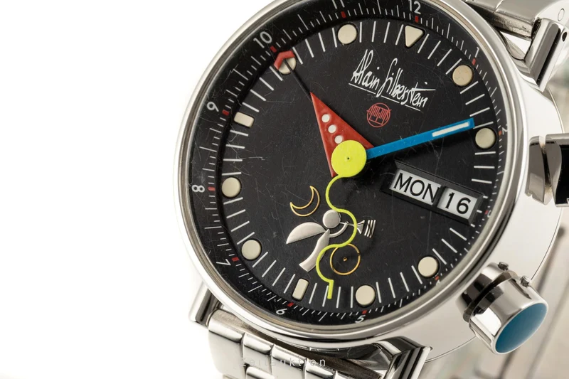 Alain Silberstein Le Reveil steel automatic men's watch Limited [2206985]