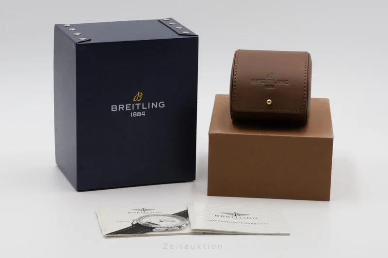 Breitling Pluton chronograph steel quartz men's watch A51038 [2206976]