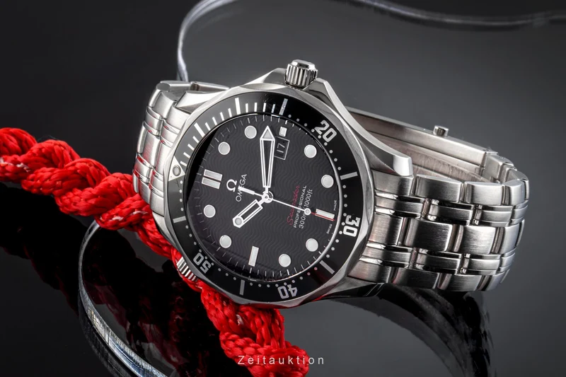 Omega Seamaster steel quartz men's watch 196.1507, 212.30.41.61.01.001 [2206849]