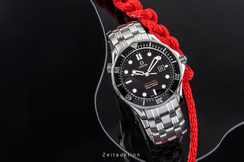 Omega Seamaster steel quartz men's watch 196.1507, 212.30.41.61.01.001 [2206849]