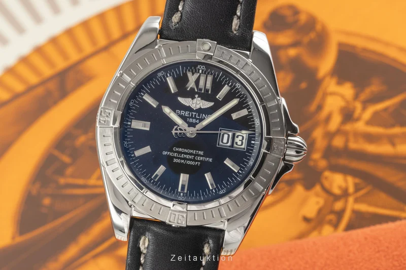Breitling Galactic steel automatic men's watch A49350 [2206848]