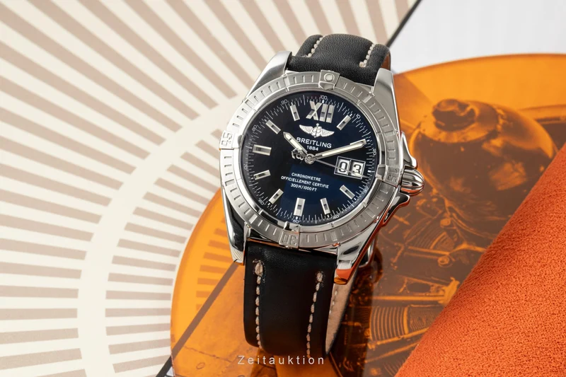 Breitling Galactic steel automatic men's watch A49350 [2206848]