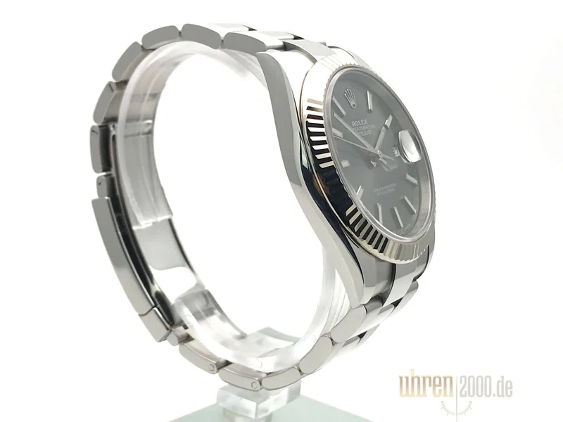 Rolex Datejust 41 Ref. 126334 Rhodium LC100 aus 2018